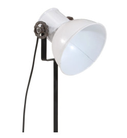 Lampadaire 25 W blanc 35x35x65/95 cm E27