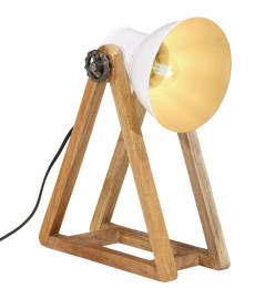 Lampe de bureau 25 W blanc 30x17x40 cm E27