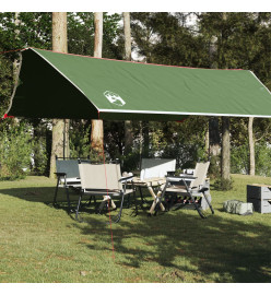 Bâche de camping vert 500x294 cm imperméable