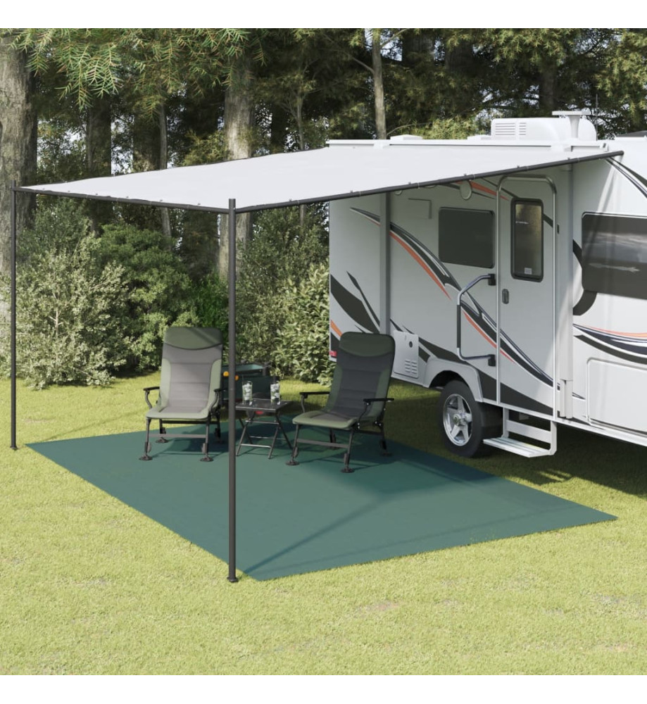 Tapis de sol de camping vert 5x3 m