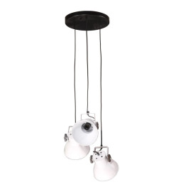 Lampe suspendue 25 W blanc 30x30x100 cm E27