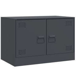 Meubles TV 2 pcs anthracite 67x39x44 cm acier