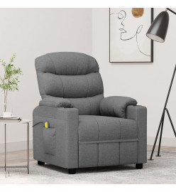 Fauteuil de massage Gris clair Tissu