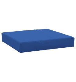 Coussin de palette bleu 60x60x8 cm tissu oxford