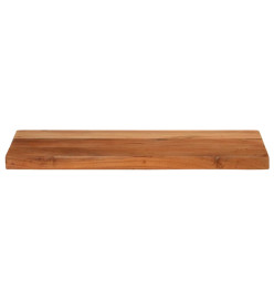 Dessus de table 60x40x3,8 cm rectangulaire bois massif d'acacia