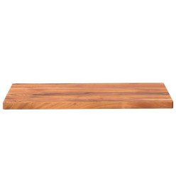 Dessus de table 60x50x2,5 cm rectangulaire bois massif d'acacia