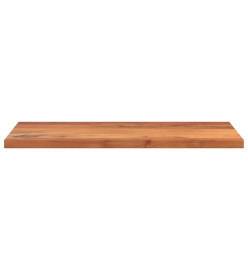 Dessus de table 110x60x2,5cm rectangulaire bois massif d'acacia