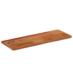 Dessus de table 90x30x3,8 cm rectangulaire bois massif d'acacia