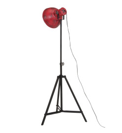 Lampadaire 25 W rouge délavé 61x61x90/150 cm E27