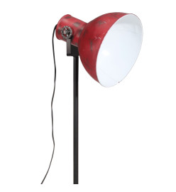 Lampadaire 25 W rouge délavé 61x61x90/150 cm E27