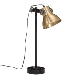 Lampe de bureau 25 W laiton antique 15x15x55 cm E27