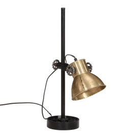 Lampe de bureau 25 W laiton antique 15x15x55 cm E27