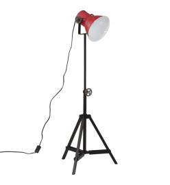 Lampadaire 25 W rouge délavé 35x35x65/95 cm E27