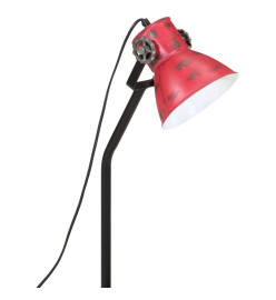 Lampe de bureau 25 W rouge délavé 17x17x60 cm E27