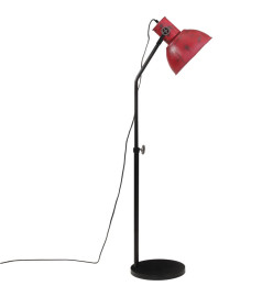 Lampadaire 25 W rouge délavé 30x30x90-150 cm E27