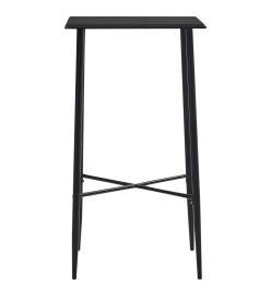 Ensemble de bar 5 pcs Tissu Noir