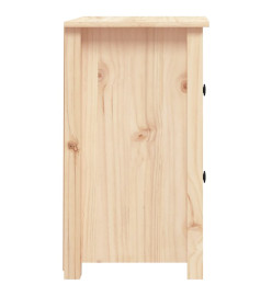 Tables de chevet 2 pcs 40x35x61,5 cm Bois de pin massif