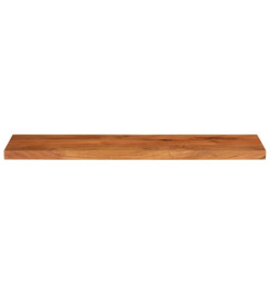 Dessus de table 100x40x2,5cm rectangulaire bois massif d'acacia