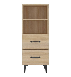 Buffet Chêne sonoma 34,5x34x90 cm Bois d'ingénierie