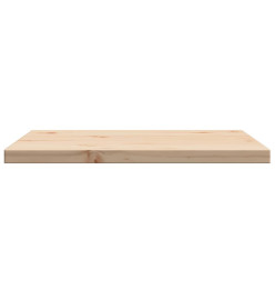 Dessus de table 50x50x2,5 cm carré bois de pin massif