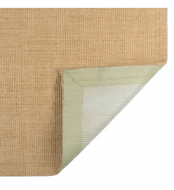 Tapis Sisal naturel 100x100 cm
