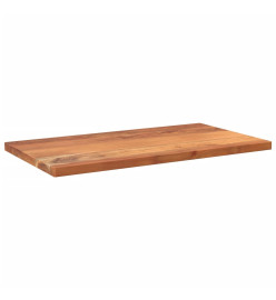 Dessus de table 120x50x2,5cm rectangulaire bois massif d'acacia