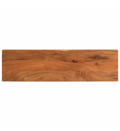 Dessus de table 120x30x3,8cm rectangulaire bois massif d'acacia