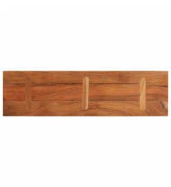 Dessus de table 110x20x2,5cm rectangulaire bois massif d'acacia