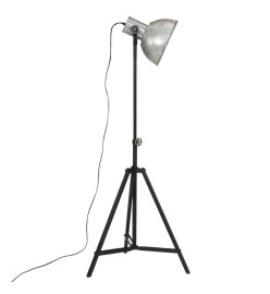 Lampadaire 25 W argent vintage 61x61x90/150 cm E27