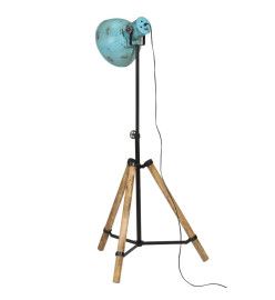 Lampadaire 25 W bleu délavé 75x75x90-150 cm E27