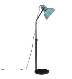 Lampadaire 25 W bleu délavé 30x30x90-150 cm E27