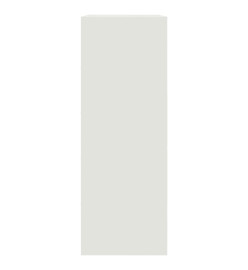 Buffet blanc 67x39x107 cm acier