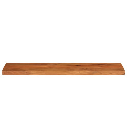 Dessus de table 110x40x2,5cm rectangulaire bois massif d'acacia