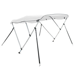 Toit bimini à 3 arceaux parois latérales 183x(170-182)x137 cm