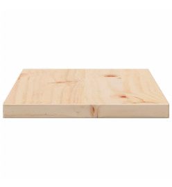 Dessus de table 2 pcs 60x30x2,5cm rectangulaire bois pin massif