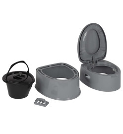 Bo-Camp Toilette portable 7 L Gris