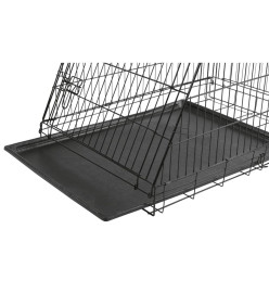 Kerbl Cage pour chien 107x74x85 cm Noir