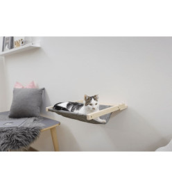 Kerbl Hamac mural pour chats Tofana 45 x 40 cm Gris 81544