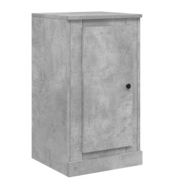 Buffets 3 pcs gris béton bois d'ingénierie