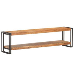 Meuble TV 150x30x40 cm Bois d'acacia massif