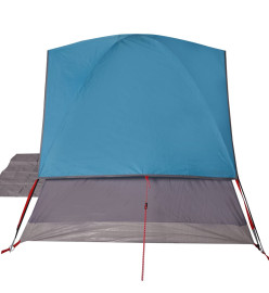 Tente de camping à dôme 2 personnes bleu imperméable