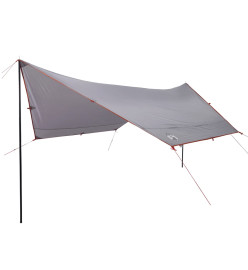 Bâche de camping orange 430x380x210 cm imperméable