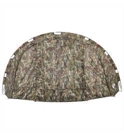 Tente de pêche 4 personnes camouflage imperméable