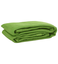 Tapis de tente vert clair 250x250 cm PEHD