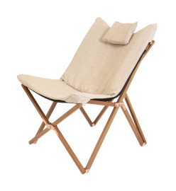 Bo-Camp Chaise de détente Bloomsbury M Beige