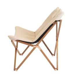 Bo-Camp Chaise de détente Bloomsbury M Beige