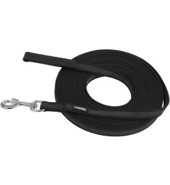 Kerbl Laisse pour chiens 10 m Caoutchouc Noir 81045