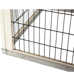 Kerbl Cage pour rongeurs avec fond en métal Lucky Blanc 115x65x100 cm