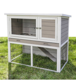 Kerbl Cage pour rongeurs avec fond en métal Lucky Blanc 115x65x100 cm