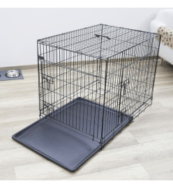 Kerbl Cage pour chien 92x63x74 cm Noir